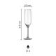 Esprit Champagnerglas 21 cl bedrucken
