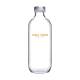 Flasche Iconic 0,54 Liter (inkl. silberner Verschluss) bedruckt