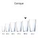 Bierglas Conique 57 cl. bedrucken