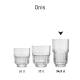 Longdrinkglas Onis 34,5 cl. mit Druck