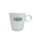 Lukas Kaffeetasse weiß 16 cl bedrucken