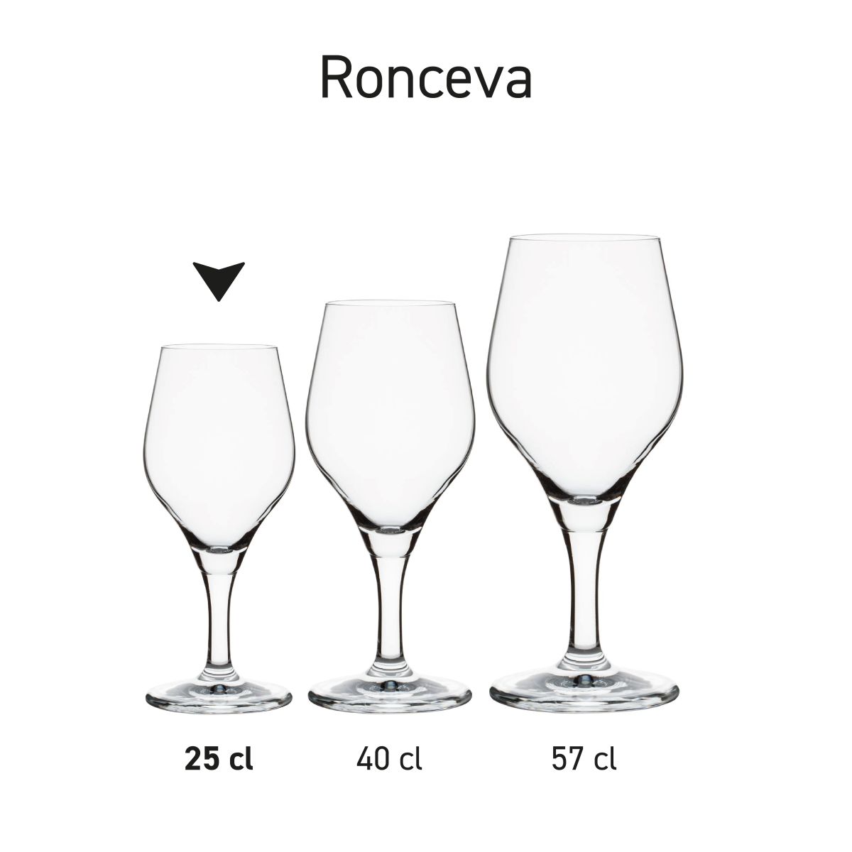 Bierglas Ronceva 25 cl. | Degustationsglas mit Druck