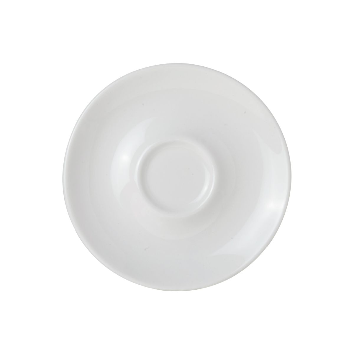 Vorderseite der Bola Espresso Tasse 12,5 cm aus Porzellan mit glatter Oberfläche. Vorderseite der Bola Espresso Tasse 12,5 cm aus Porzellan mit glatter Oberfläche.
