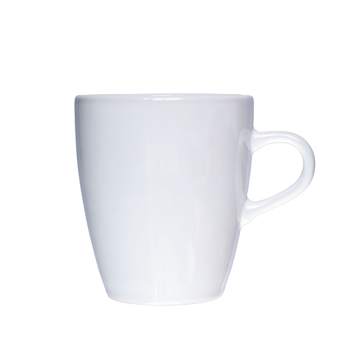 Cynthia Tasse Weiß 20 cl. in weißer Ausführung, dargestellt in Frontalansicht. Cynthia Tasse Weiß 20 cl. in weißer Ausführung, dargestellt in Frontalansicht.