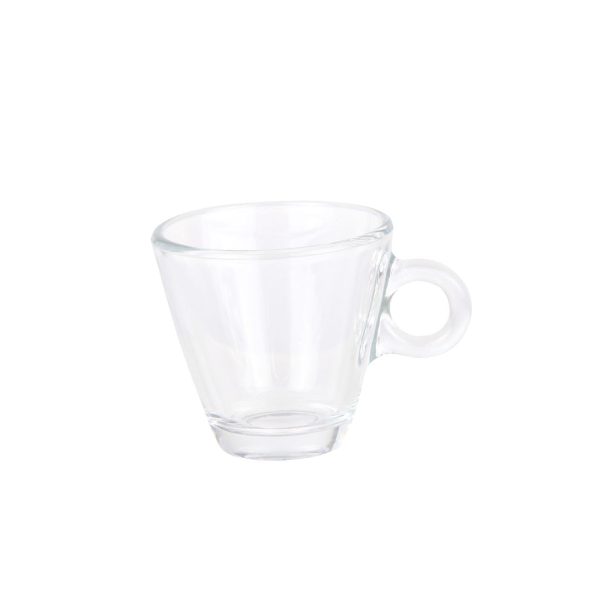 Gerade Vorderansicht der Easy Bar Espresso Becher10 cl. Glas, klar und ohne Aufdruck. Gerade Vorderansicht der Easy Bar Espresso Becher10 cl. Glas, klar und ohne Aufdruck.