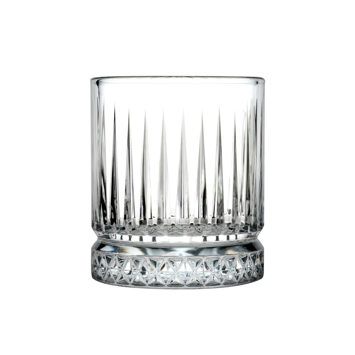 Elysia Whiskyglas 21 cl. in gerader Vorderansicht, zylindrisches und transparentes Modell. Elysia Whiskyglas 21 cl. in gerader Vorderansicht, zylindrisches und transparentes Modell.