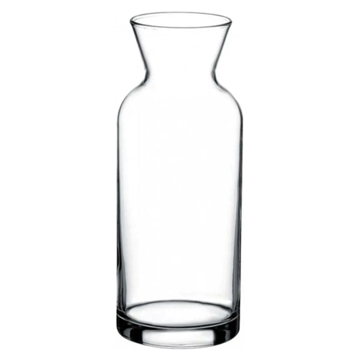 Karaffe Village 1,00 Liter in Vorderansicht mit eleganter Form und schmalem Hals. Karaffe Village 1,00 Liter in Vorderansicht mit eleganter Form und schmalem Hals.