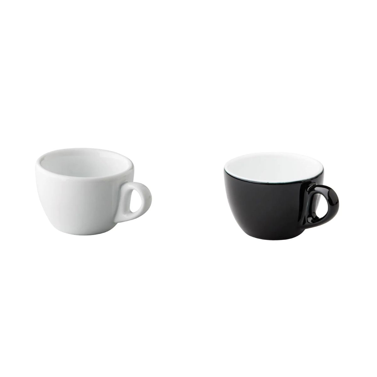 Übersicht der Farbvarianten der Style Kaffeetasse 15 cl Porzellan in einem Bild.